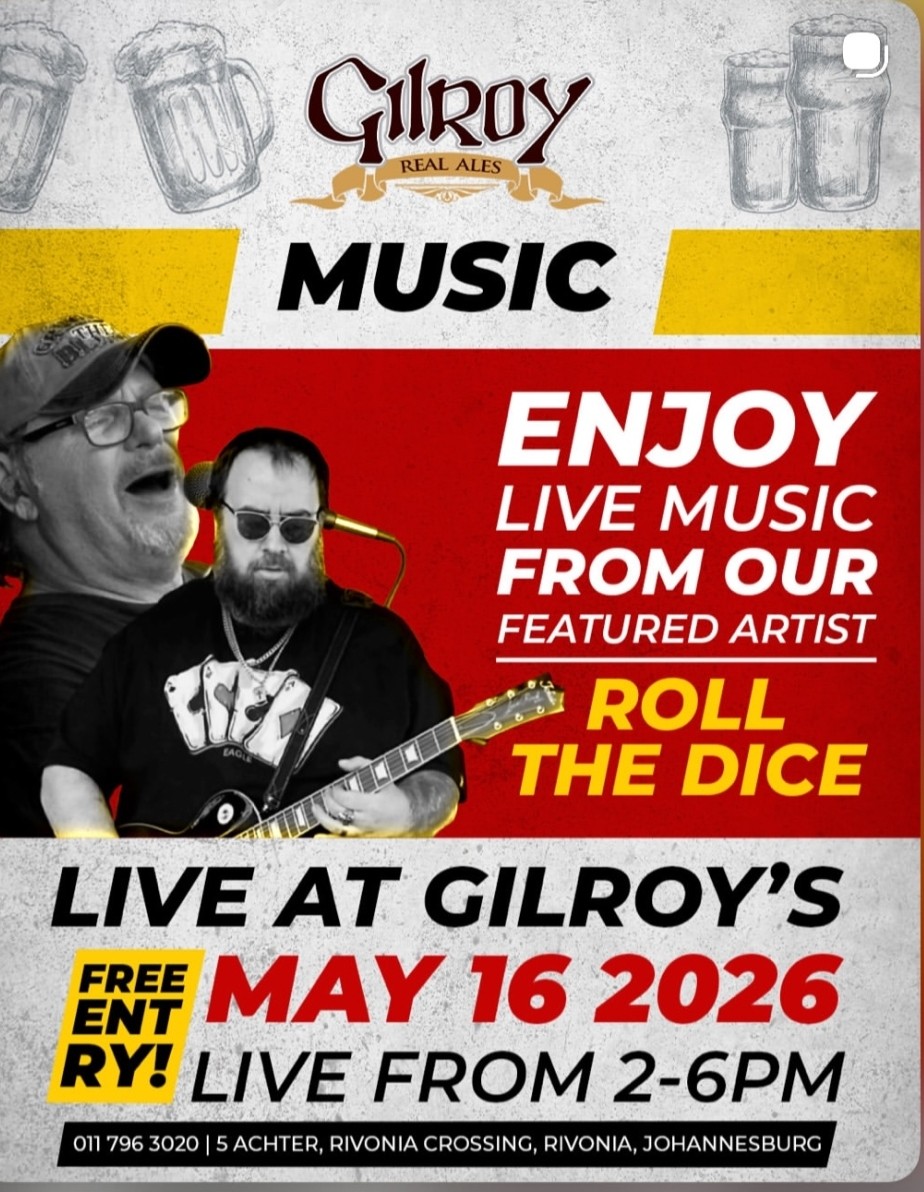 Roll The Dice @ Gilroy's, 16-05-2026 14:00 - Image 1