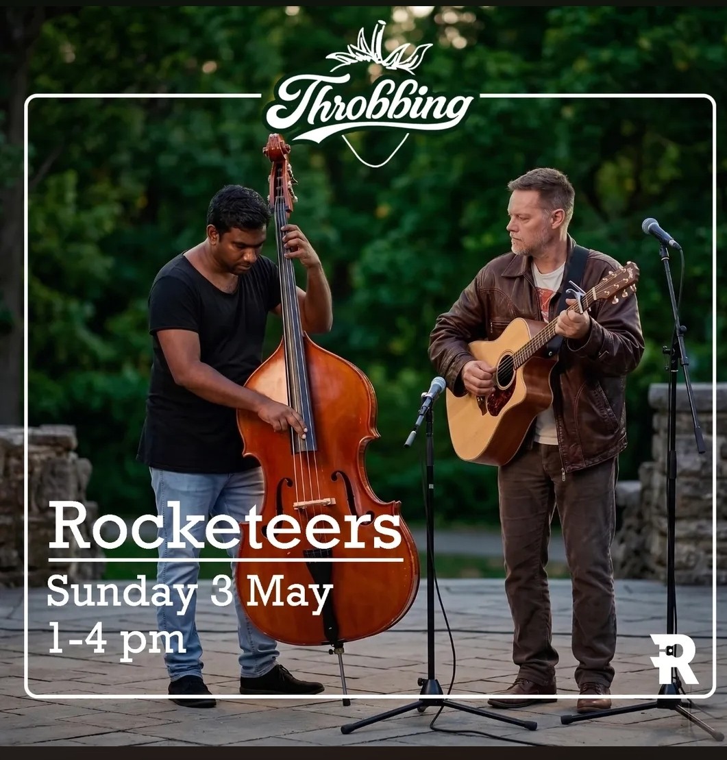 Rocketeers @ Throbbing Strawberry , 1pm, free, 03-05-2026 13:00