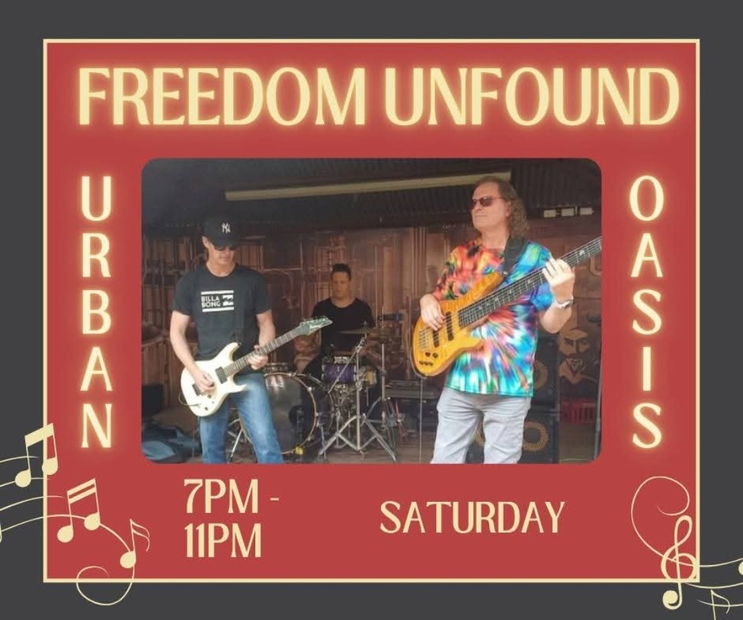 Freedom Unfound @ Urban Oasis, 11-04-2026 19:00 - Image 1