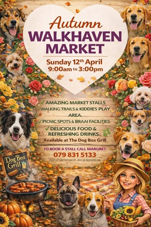 Autumn Walkhaven Market @ Walkhaven Dog Park, 12-04-2026 09:00