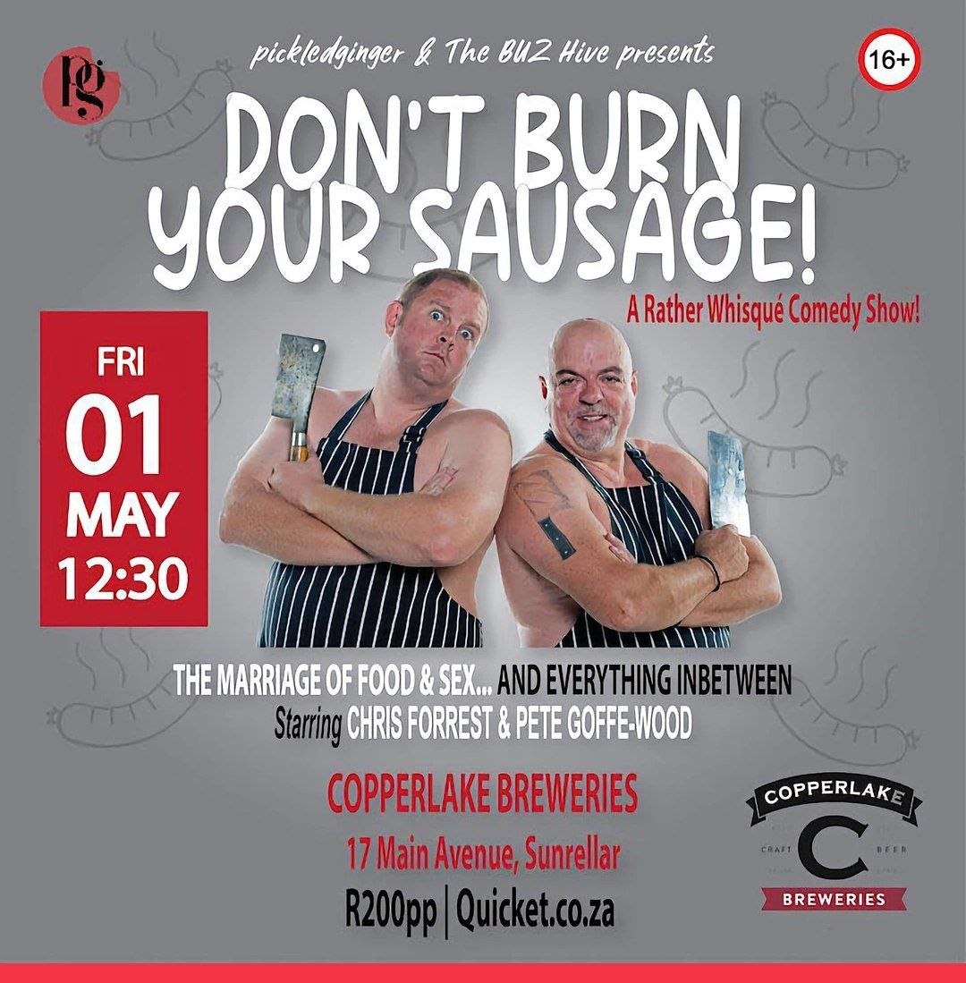 Chris Forrest & Pete Goffe-Wood @ Copper Lake Breweries, 1 May 2026 12:30, R200