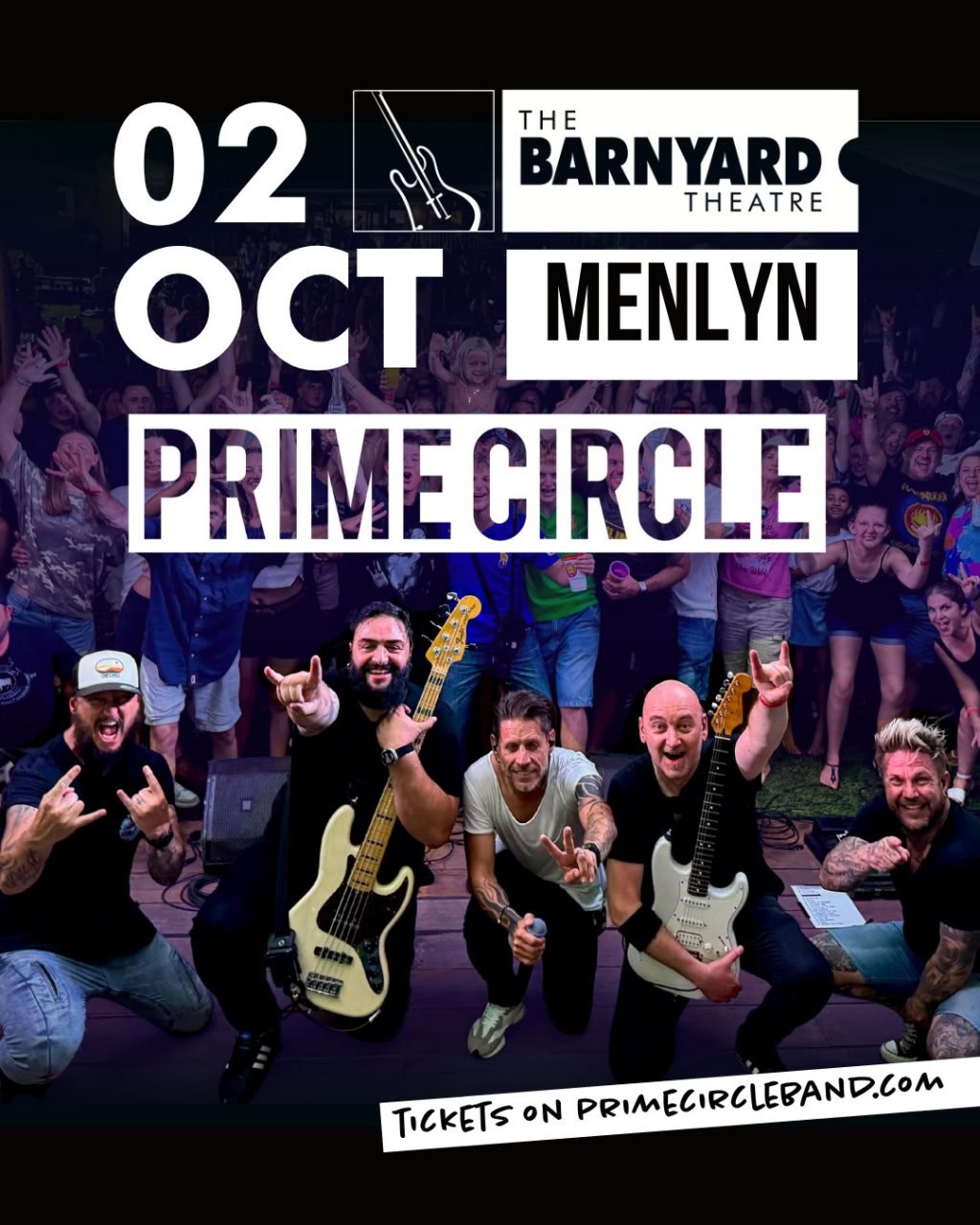 Prime Circle @ The Barnyard Theatre Menlyn, 2 October 2026
