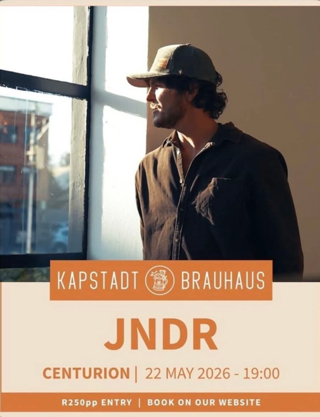 Joshua na die Reen @ Kaapstadt Brauhaus 22 May 7pm - Image 1