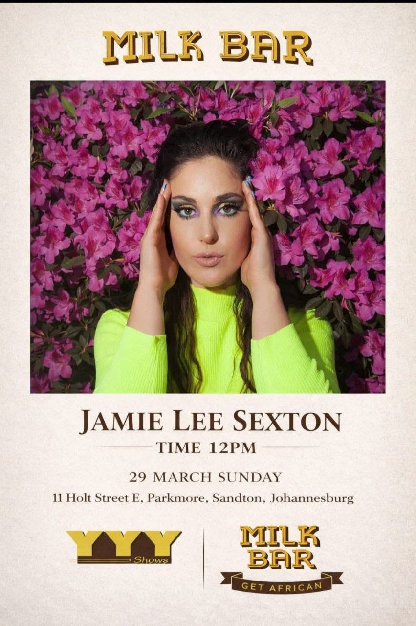 Jamie Lee Sexton @ Milk Bar, Parkmore, 29 March 2026 12:00