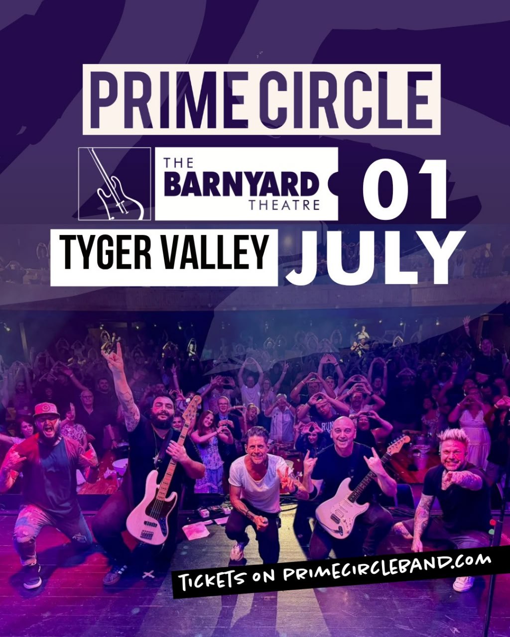Prime Circle @ The Barnyard Theatre Tyger Valley, 1 July 2026