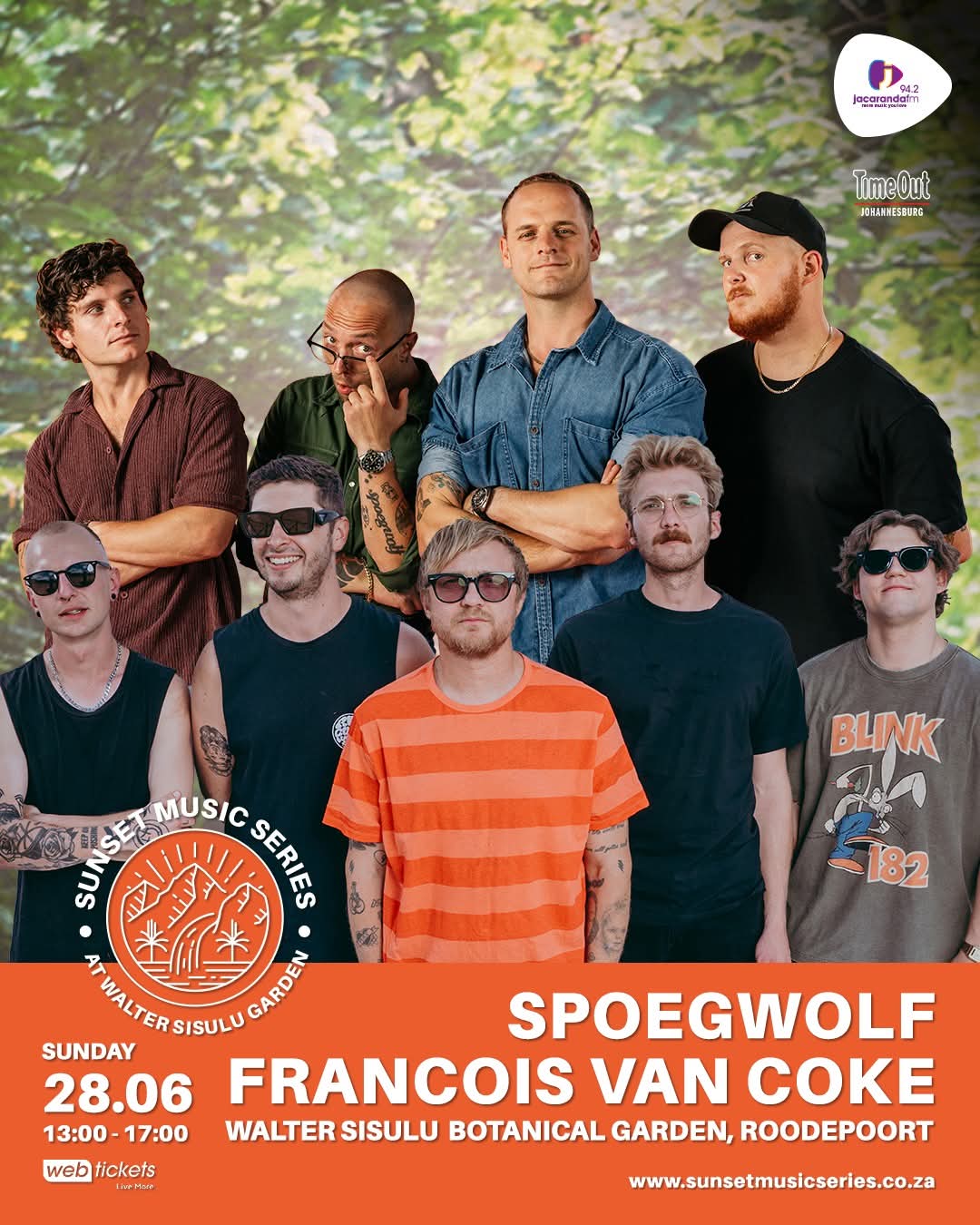Spoegwolf & Francois van Coke @ Walter Sisulu Garden 28 June